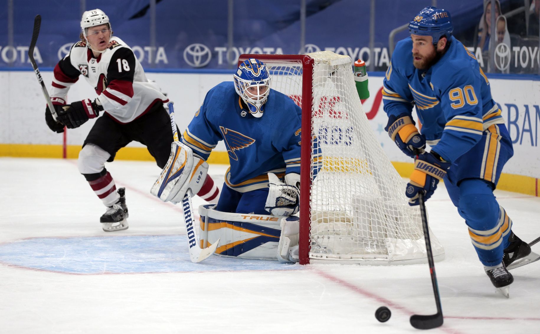 Blues fall to Coyotes 3-1 at Enterprise